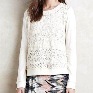 Anthropologie Sequined Sweatshirt - Akemi + Kin